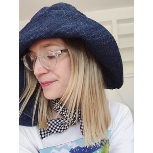 Marc Jacobs denim beach hat