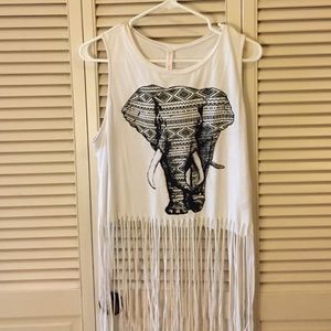 Fringe Elephant Tank