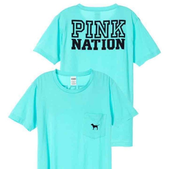 Nwt large pink nation tshirt
