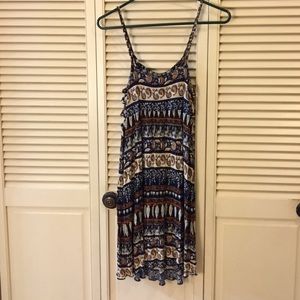 Tribal Cut-Out Side Dress