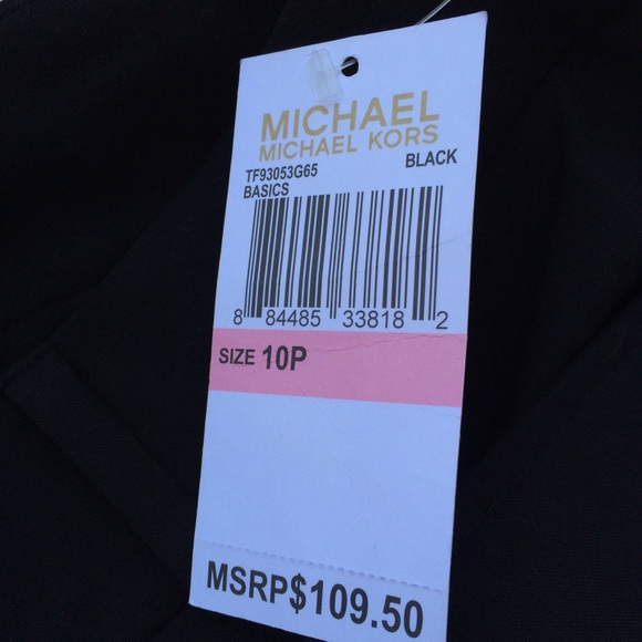 Michael Kors black dress pants NWT