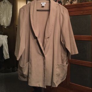 Tan jacket
