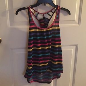 Multi-colored tank top