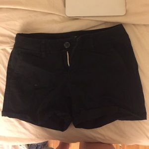 Black American Eagle Chino Shorts