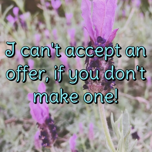 Make me an offer!! 💗🌿🌻