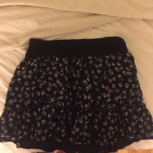 Forever 21 flower print skirt