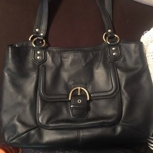 Reserved 4 Sescie BLACK COACH CAMPBELL LEATHER