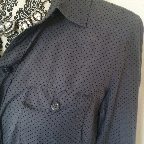 Polka Dot Loft Button Down