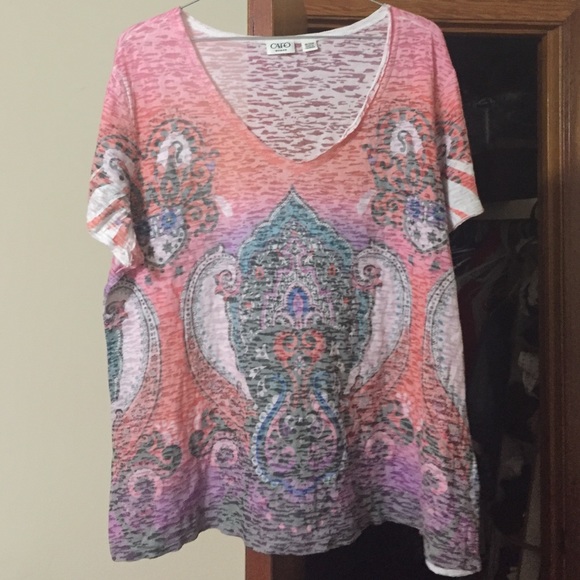 Patterned Tee
