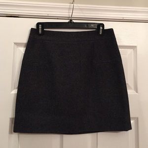 J.Crew Wool Felt Mini Skirt