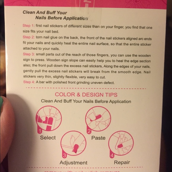 Chanel nail wraps or stickers - Picture 3 of 3