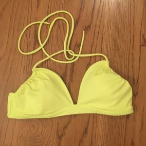 VICTORIAS SECRET SWIMSUIT NEON YELLOW