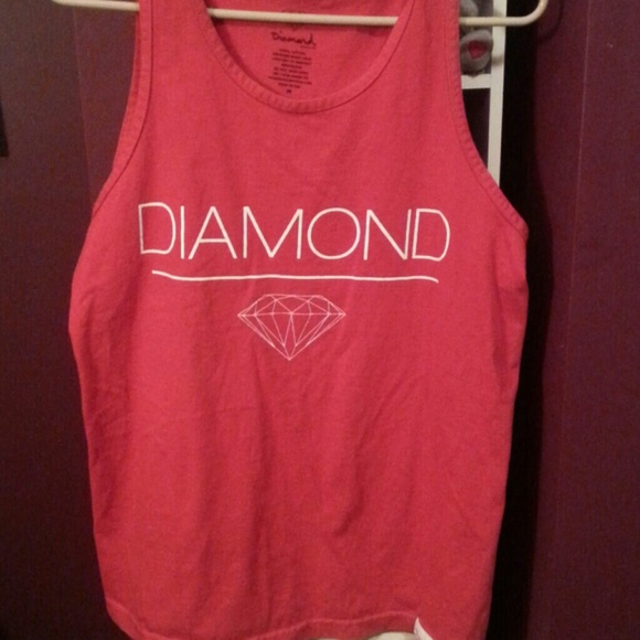 Mens Diamond tank