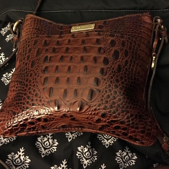Brahmin brown purse