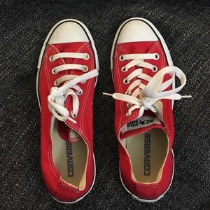 Red Converse Sneakers