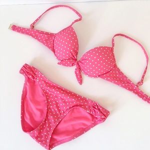 Polka dot bikini
