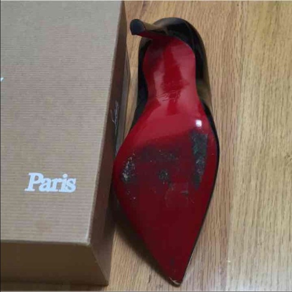 ||SOLD||  Christian Louboutin Pigalle 120 Patent - Picture 4 of 4