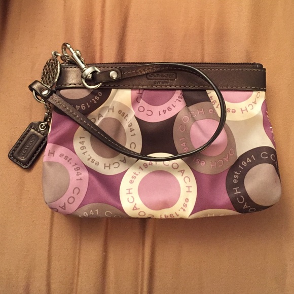 Coach wristlet