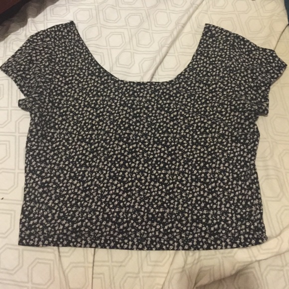 Floral crop top