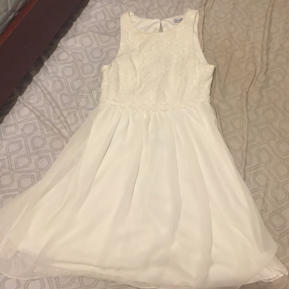 White dress