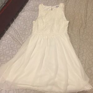 White dress