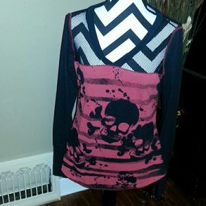 Gothic style top from Hot Topic