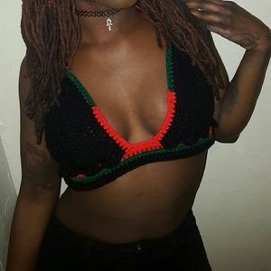 Crochet bra top