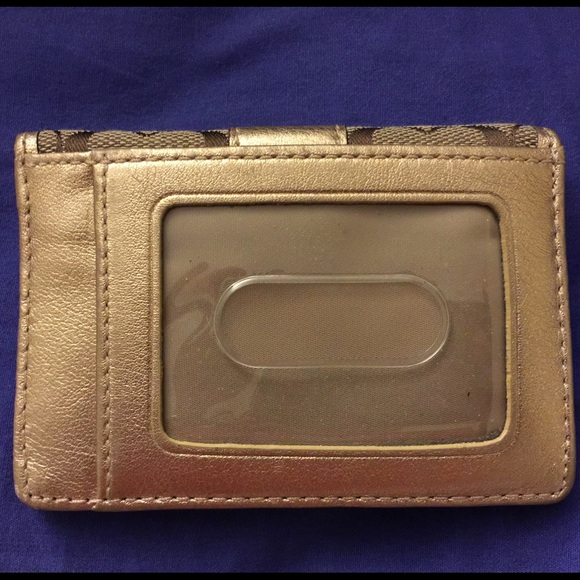 Coach card wallet
