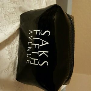 Saks Fifth Ave makeup bag/ cosmetic bag