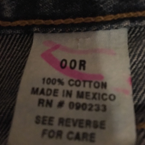 Denim vintage distressed shorts - Picture 4 of 4