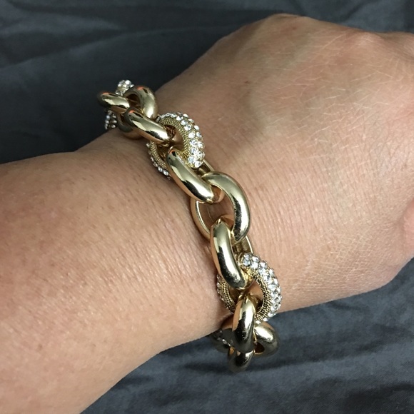 Nordstrom brand bracelets one gold one rose gold