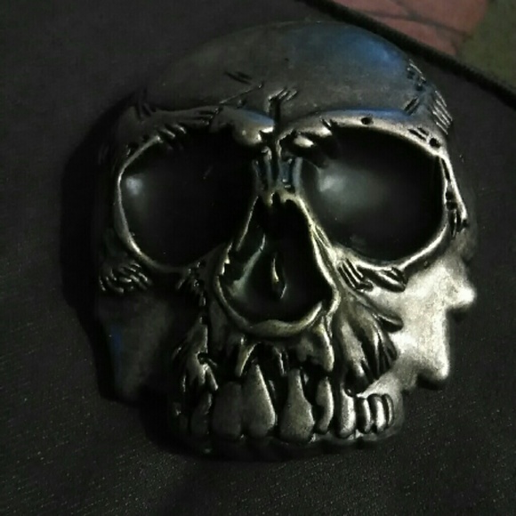 Skull belt buckle SOLD!