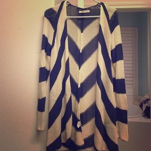 Chevron Knit Cardigan