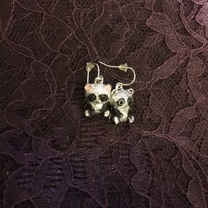 Panda earrings