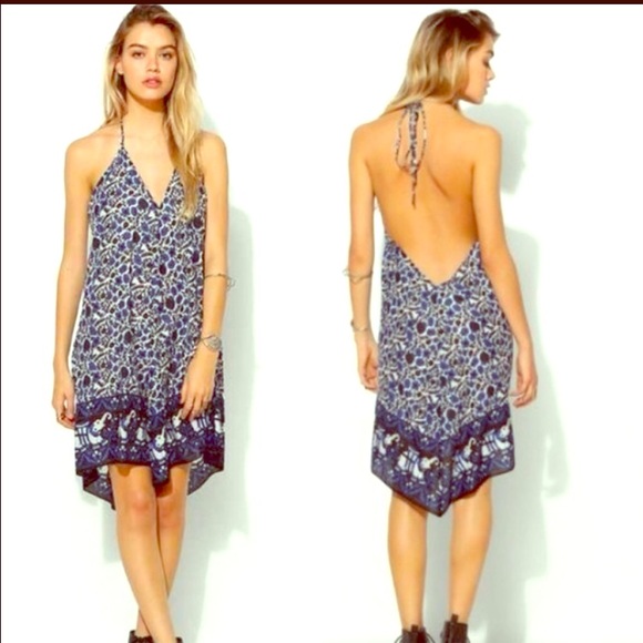 Urban outfitters halter festival dress