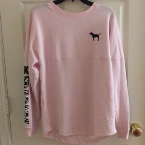 Victoria's Secret Pink varsity sweatshirt