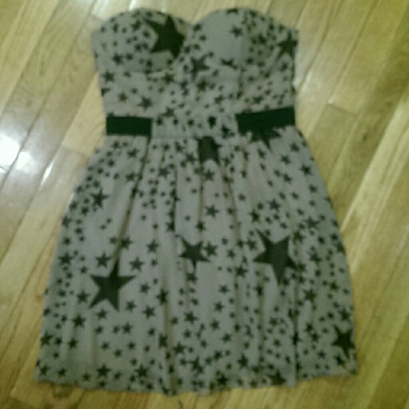 Tan star dress