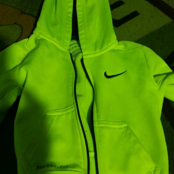 2t girls lime green nike jacket but can be unisex