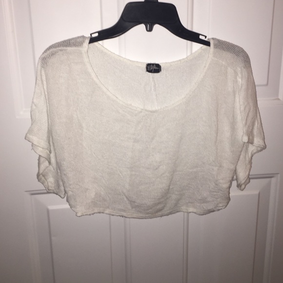 White throw over shirt - Picture 1 of 1