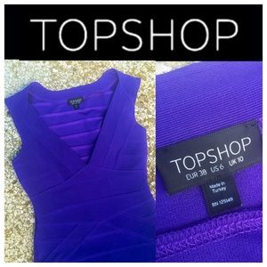 TOPSHOP bodycon, bandage, party dress