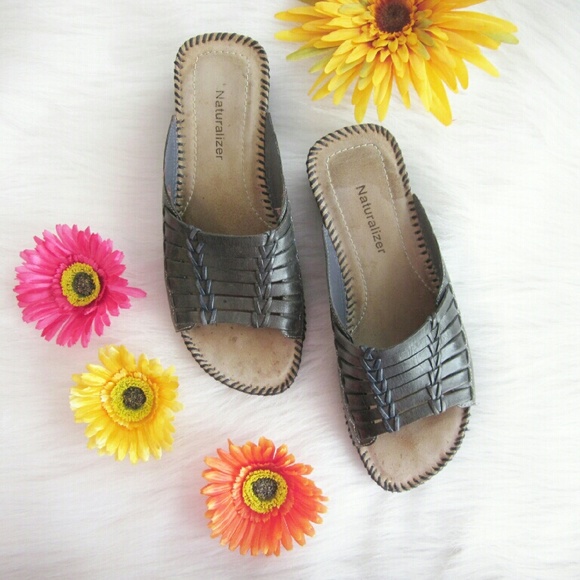 Naturalizer Shoes - Huarache style leather slides