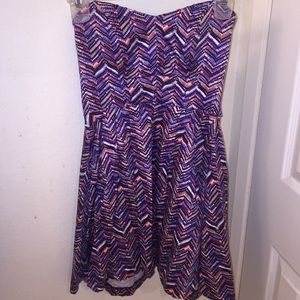 Material Girl Strapless Dress