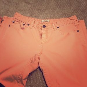 Free People Denim Cropped