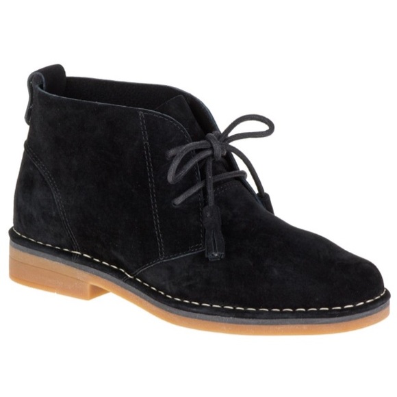 Hush puppies black booties