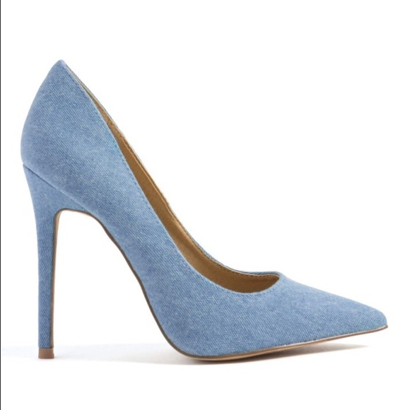gojane.com denim pumps.