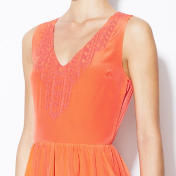 Arynk Silk Lined Dress, Cut Out Back - Picture 3 of 4