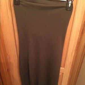 2b Bebe army green pencil dress