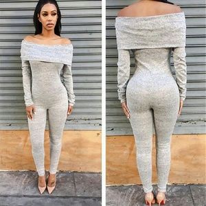 Off the shoulder jumpsuit