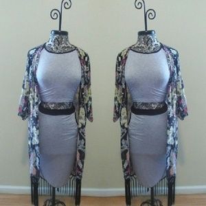 Flower Kimono Cardigan