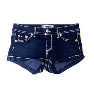 Stretchy Denim Shorts